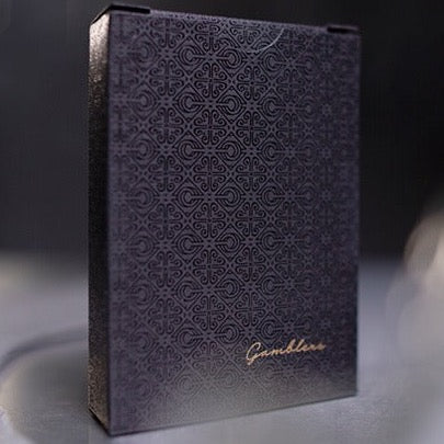 Premium Gambler's Playing Cards - Borderless Black Deck for Poker, Magic Tricks & Casino Night Entertainment | Ideal for Cardistry, Poker Games & Professional Magic Performances