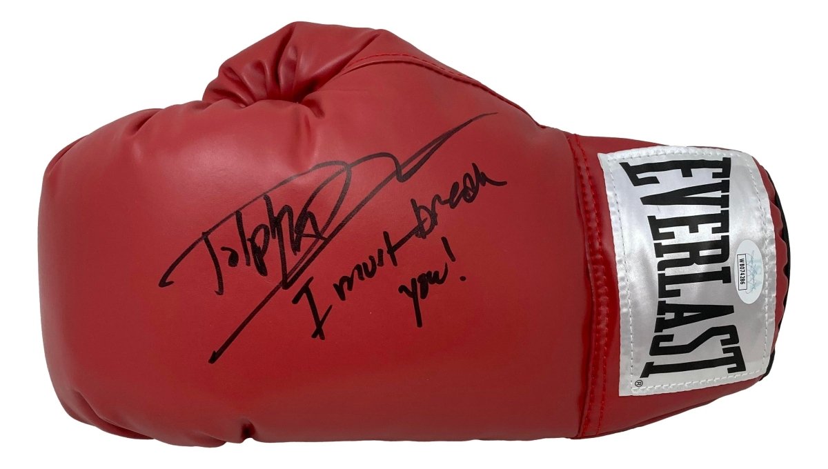 Dolph Lundgren Autographed Left Everlast Boxing Glove - 