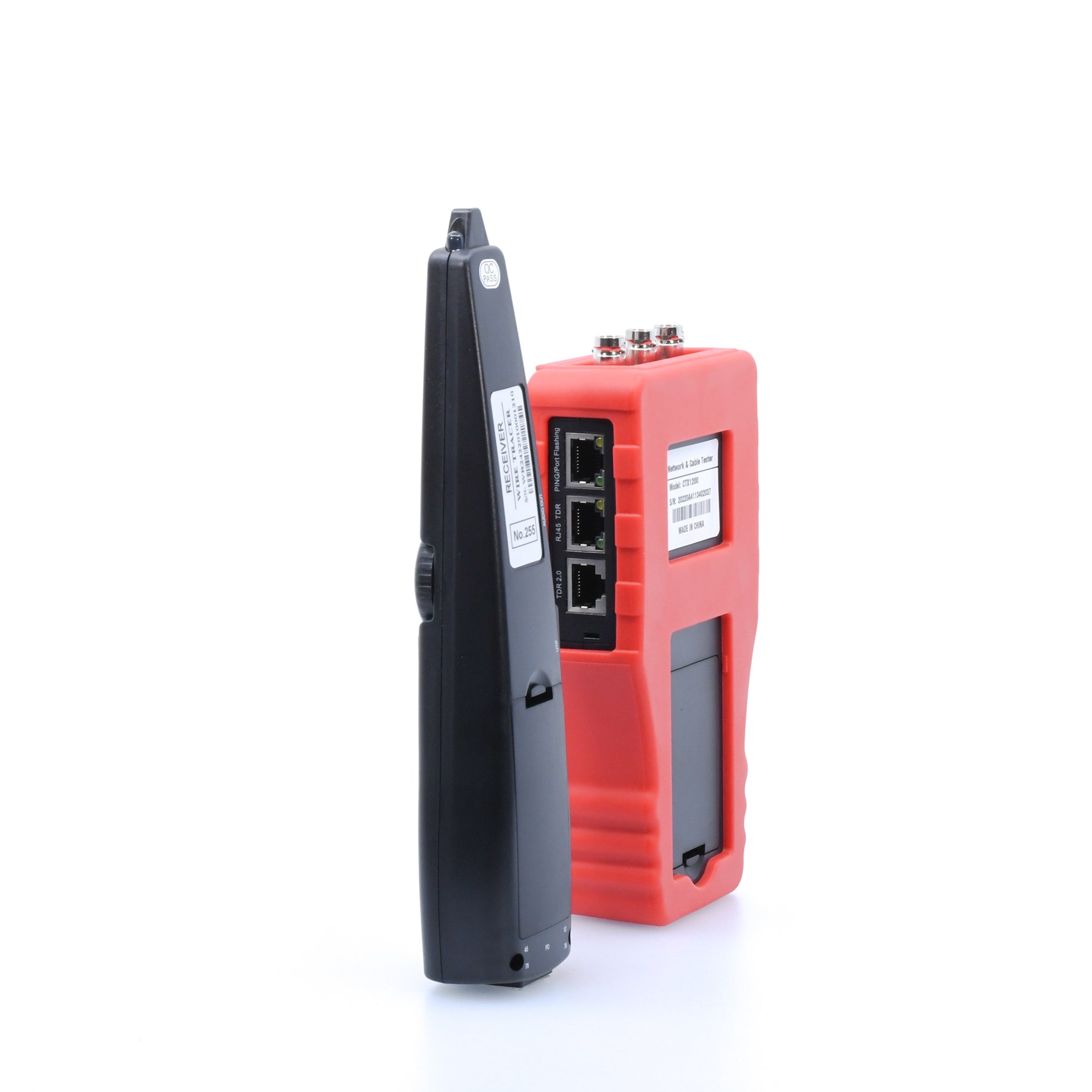 CTX1200 Professional Network Cable Tester with Probe - RJ45 RJ11 Ethernet LAN Wire Tester for Home & Office Network Installation - Perfect for IT Technicians and DIY Network Setup