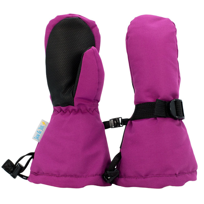 Jan & Jul Waterproof Winter Mittens for Kids - Warm & Durable Cold Weather Gloves for Toddlers & Children - Perfect for Snow Play, Skiing, and Outdoor Adventures