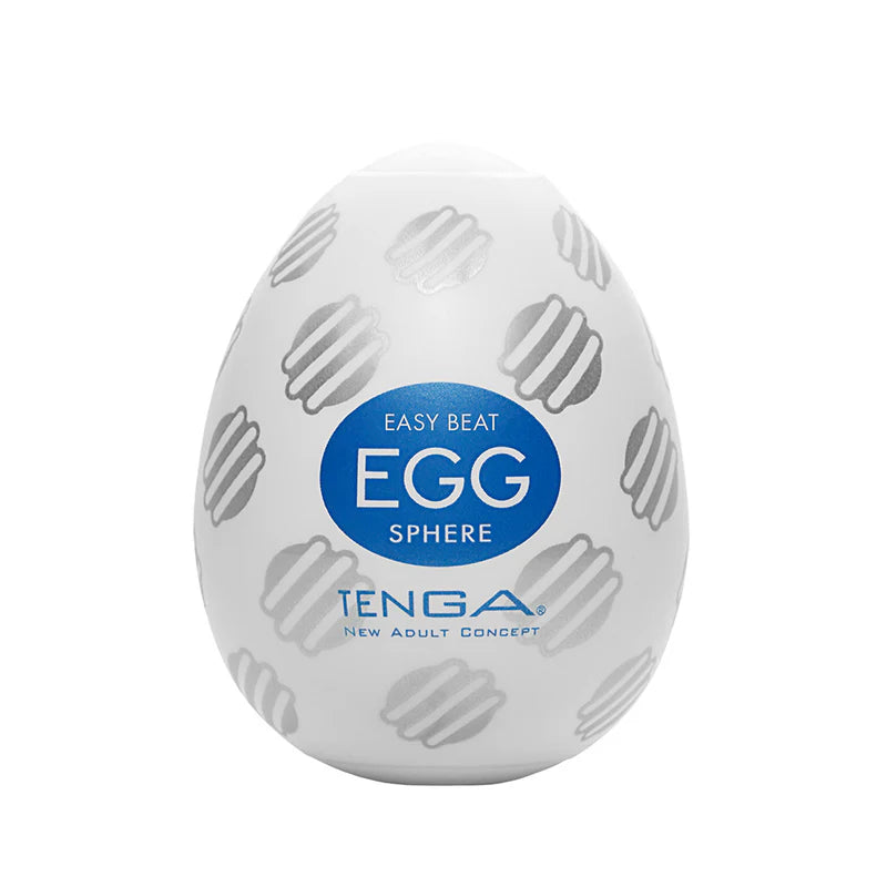 Tenga Egg Sphere - Soft & Discreet Male Masturbator Egg for Enhanced Pleasure | Portable & Easy to Clean | Perfect for Travel & Solo Play