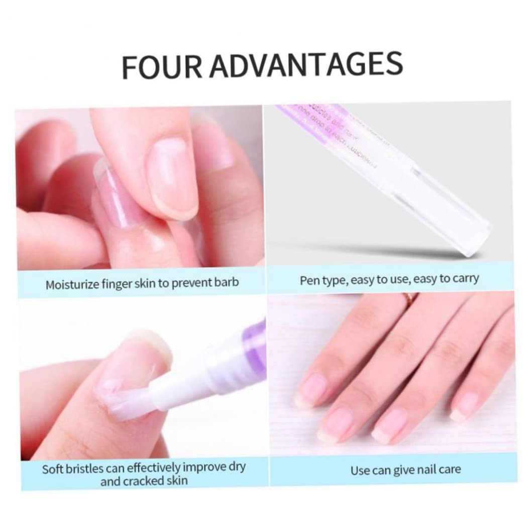NIDONE 10 Pcs Cuticle Oil Pens for Nail Care - Moisturizing & Nourishing Nail Treatment Oil for Dry Nails & Cuticles - Mixed Flavors Manicure & Pedicure Kit - Perfect for Home & Salon Nail Care Routine