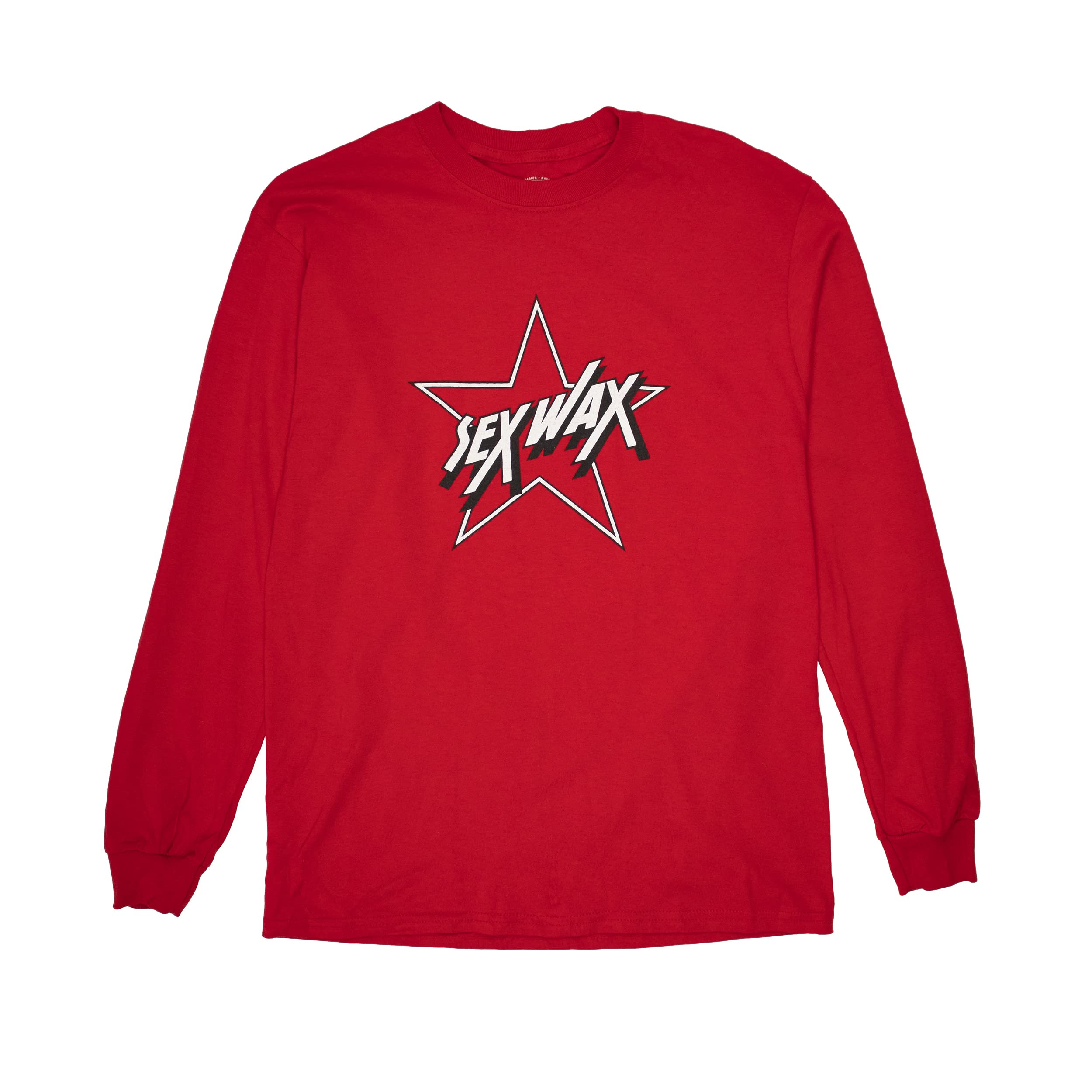 Sex Wax Men's Long Sleeve T-Shirt - Surfing & Casual Wear - Choose Style & Size - Perfect for Beach, Surfing & Outdoor Activities