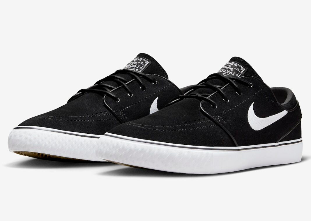Nike SB Zoom Janoski OG+ Skateboarding Shoes - Black/White - Men's Casual & Streetwear Sneakers for Skating and Everyday Wear