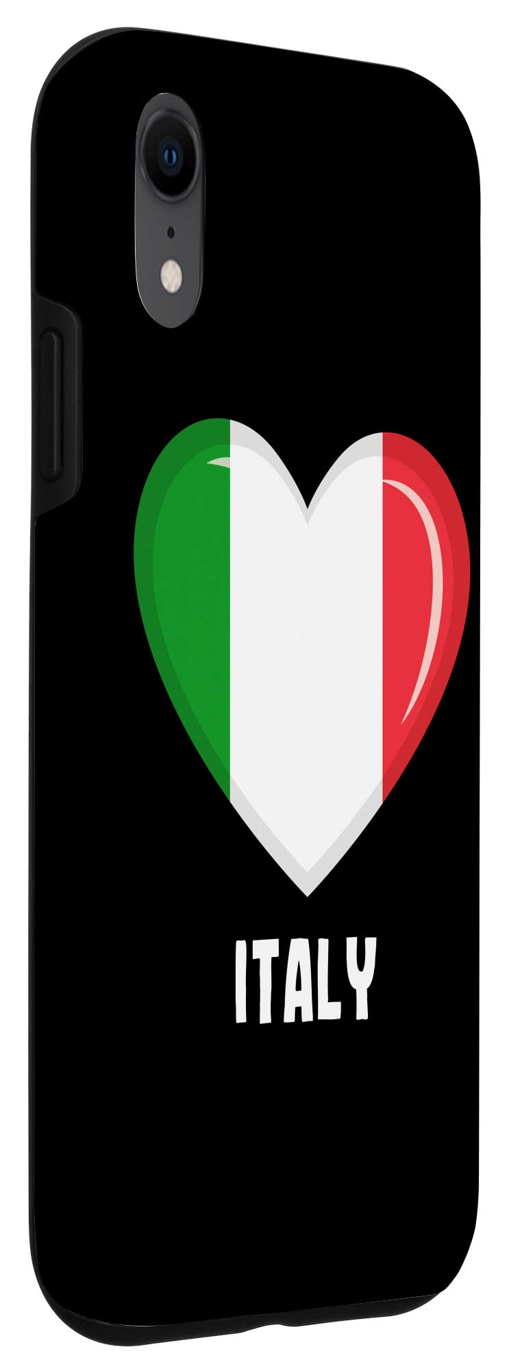 iPhone XR Italy Flag Italian Phone Case - Durable Protective Cover for Apple iPhone XR - Perfect for Travel, Gifts & National Pride (Compatible with iPhone XR)