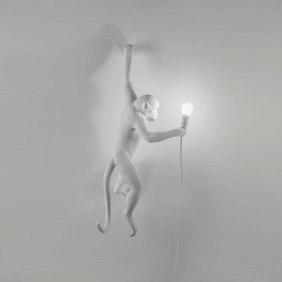 Stylish Monkey Wall Lamp for Kids Room Decor - Fun Jungle Animal Night Light for Bedroom & Nursery - Perfect for Themed Parties & Playrooms