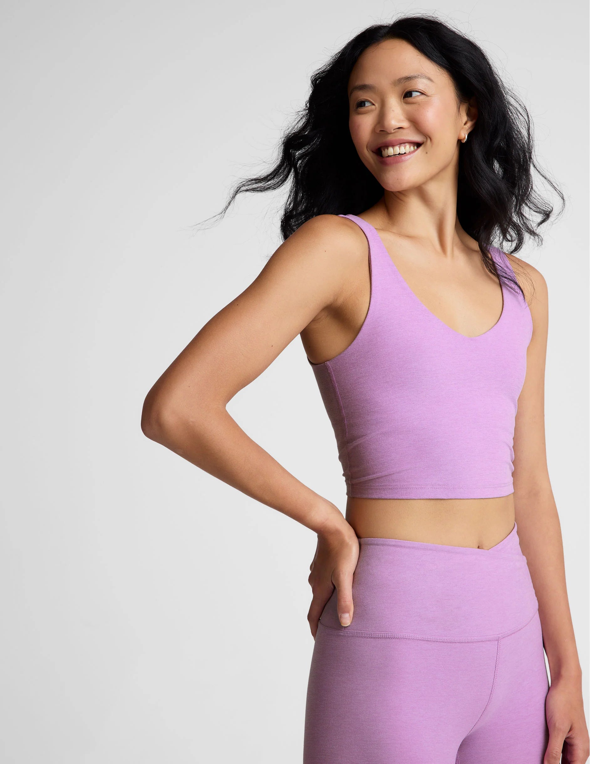 Beyond Yoga Spacedye Good Day Cropped Tank - Women's Workout Top for Yoga, Gym & Running | Soft Breathable Athletic Shirt for Fitness & Lounge