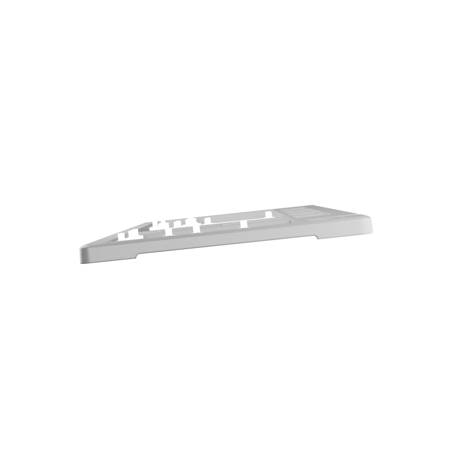 GMMK 3 Mechanical Keyboard Top Case - White Plastic Replacement Part for 100% Layout | Perfect for Keyboard Enthusiasts & Custom Builds