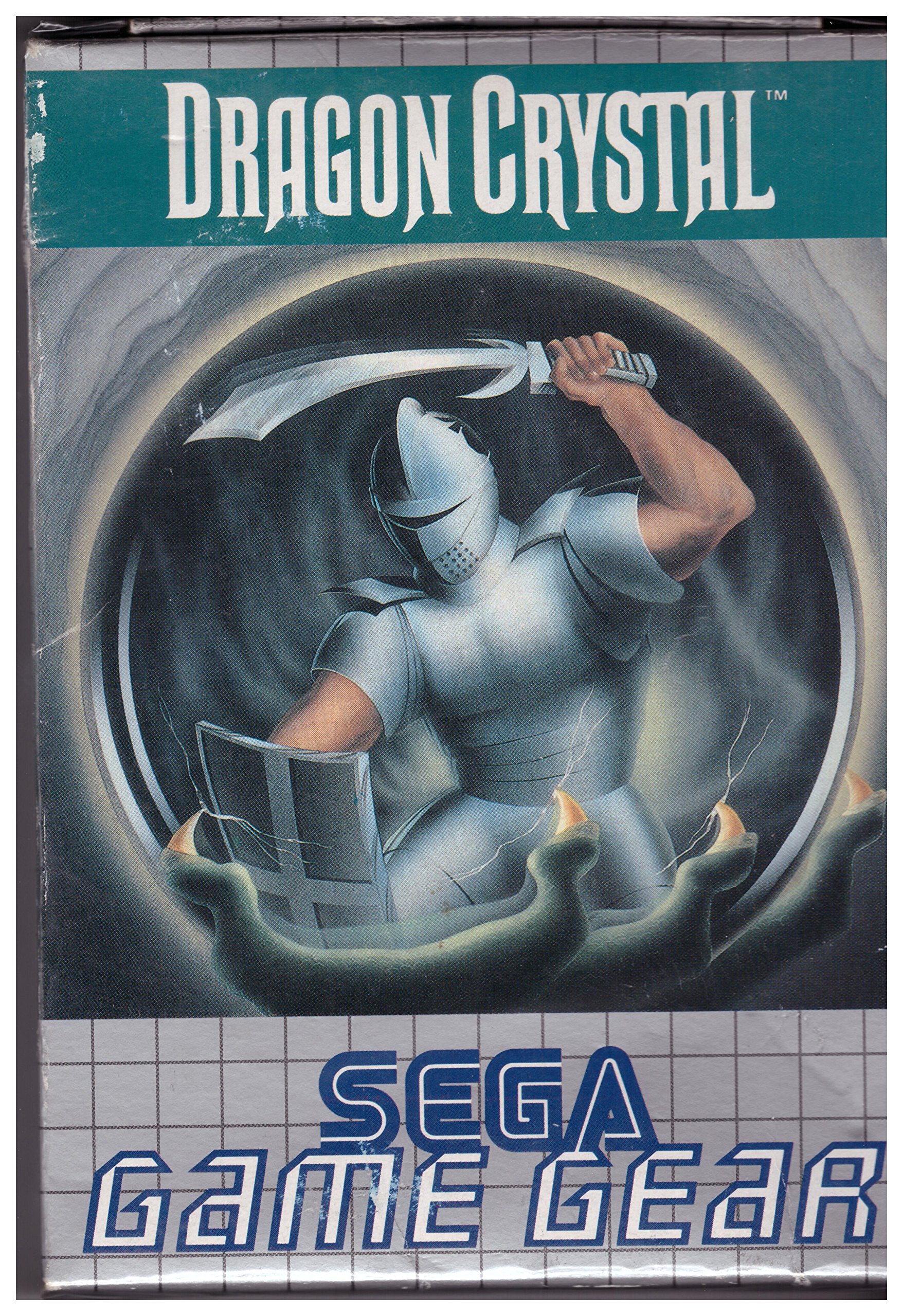 SEGA Game Gear DRAGON CRYSTAL Video Game Cartridge - Retro Gaming Console Accessory - Perfect for Collectors & Classic Gaming Enthusiasts