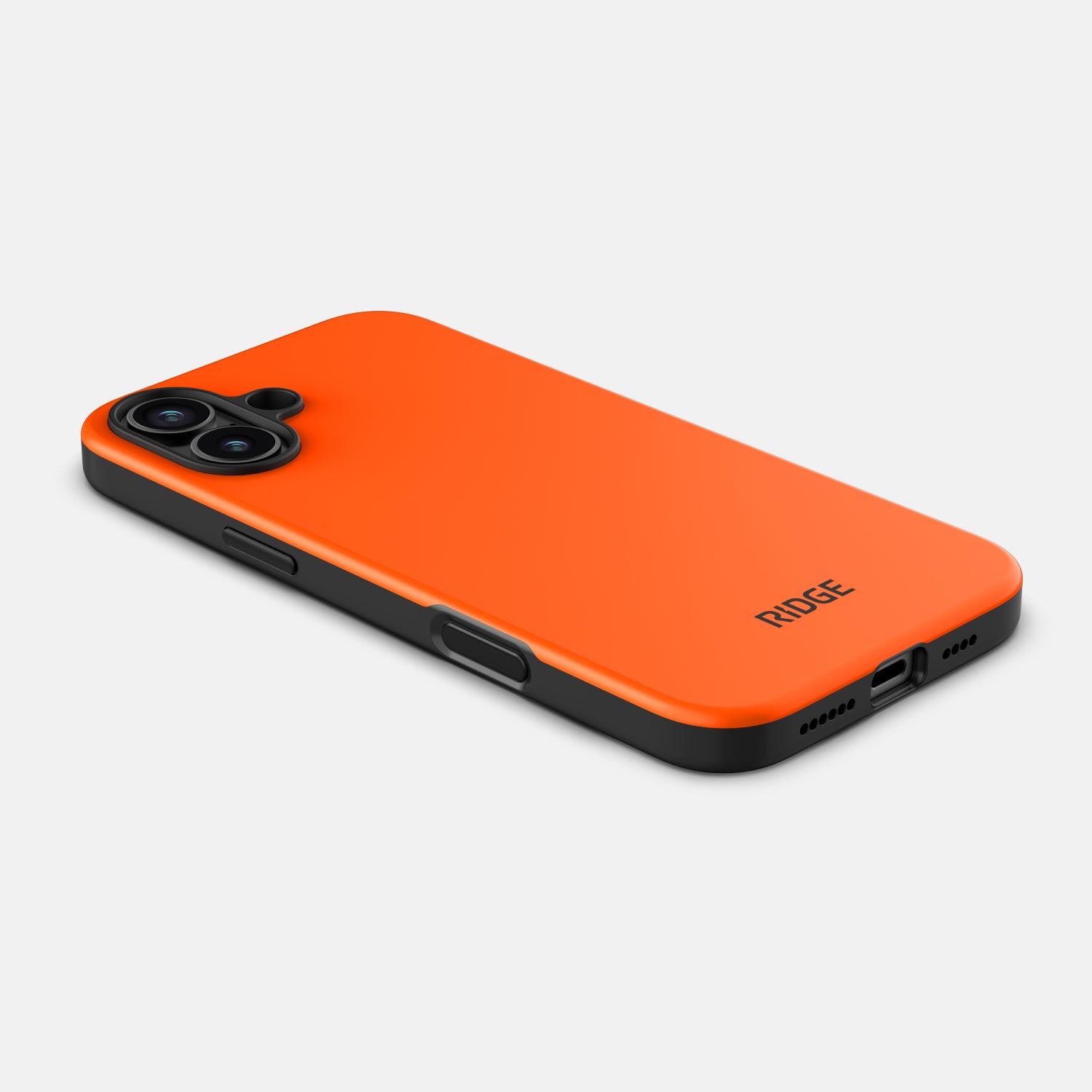 Premium Shockproof iPhone 16 Plus Case - Basecamp Orange | Slim Protective Cover for Everyday Use | Perfect for Outdoor Adventures, Work & Travel