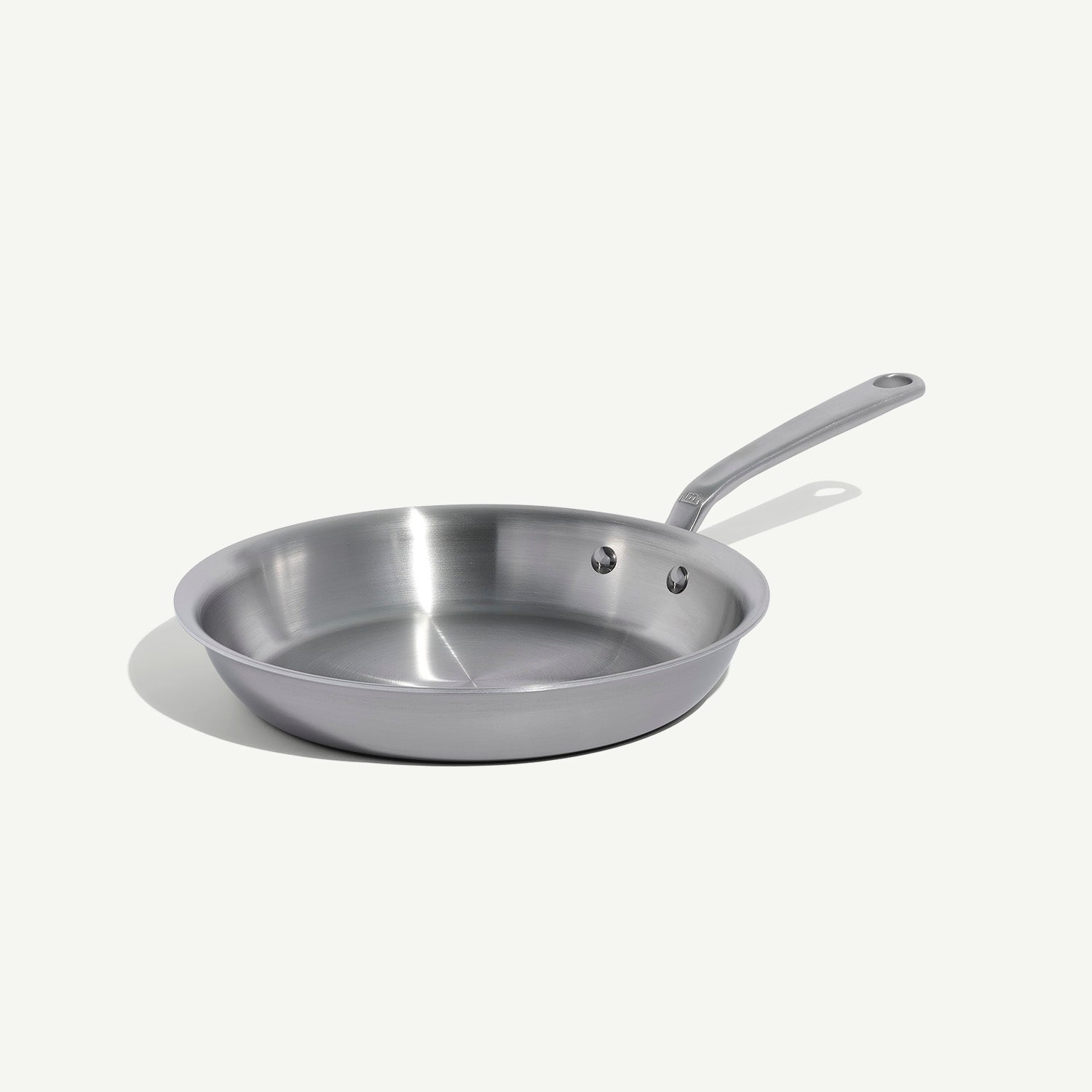 Premium 10-Inch 5-Ply Stainless Steel Frying Pan - Made in USA | Professional-Grade Cookware for Searing, Sautéing & Pan-Frying | Ideal for Home Chefs & Restaurant Use