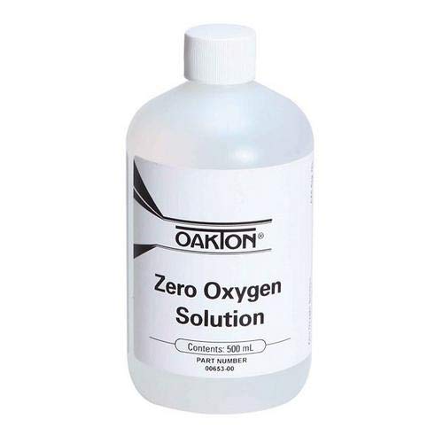 Oakton WD-00653-00 Zero Oxygen Calibration Solution 1 Pint (9-Pack) - Premium Water Testing Kit for Labs, Aquariums & Hydroponics | Accurate Dissolved Oxygen Measurement for Scientific Research & Water Quality Analysis | Ideal for Laboratory Experiments, Fish Tank Maintenance, Hydroponic Farming, Water Treatment Plants & Environmental Monitoring | Perfect for Scientific Studies, Aquatic Ecosystem Monitoring, and Industrial Water Testing