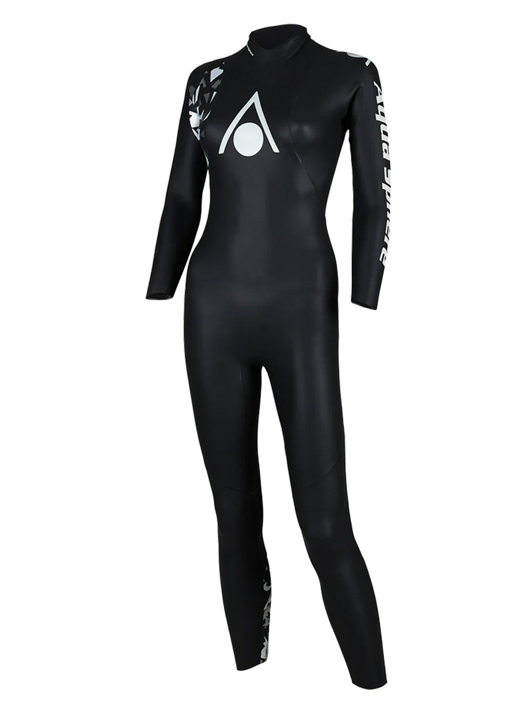 AquaSphere Women's Pursuit V3 Triathlon Wetsuit - Premium Neoprene Swimwear for Open Water Swimming & Triathlon Training