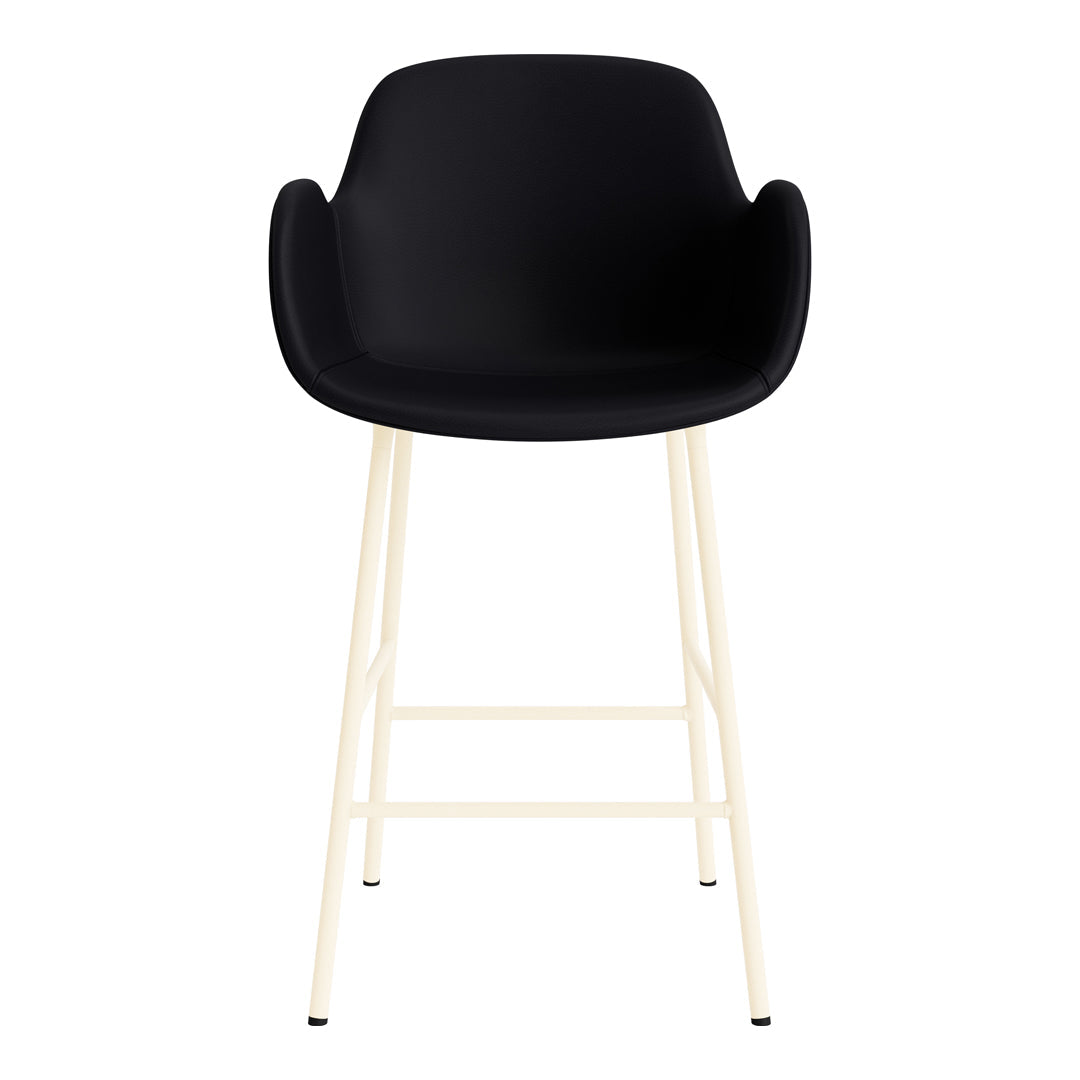 Stylish Fully Upholstered Form Counter Armchair - Perfect for Kitchen Islands, Breakfast Bars & Home Dining Areas
