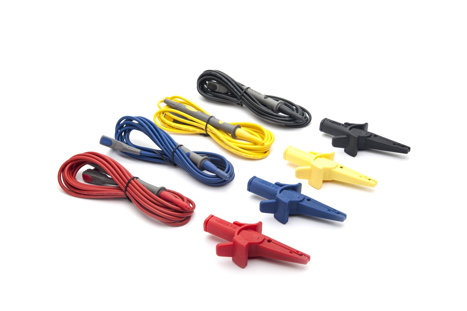 Extech 382000 Voltage Test Leads with Alligator Clips - Compatible with Model 382100 Multimeter - Professional Electrical Testing Tools for Home, Automotive & Industrial Use