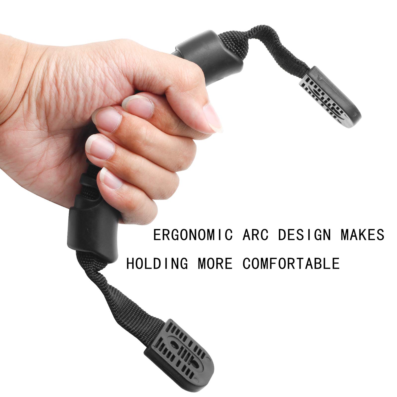 Kayak Carry Handles - Durable Side Mount Replacement Handles with Plastic Buckle for Kayak Paddles, Tandem Kayaks, Canoes & Lifetime Kayaks | Perfect for Easy Transport & Storage of Watercraft Accessories