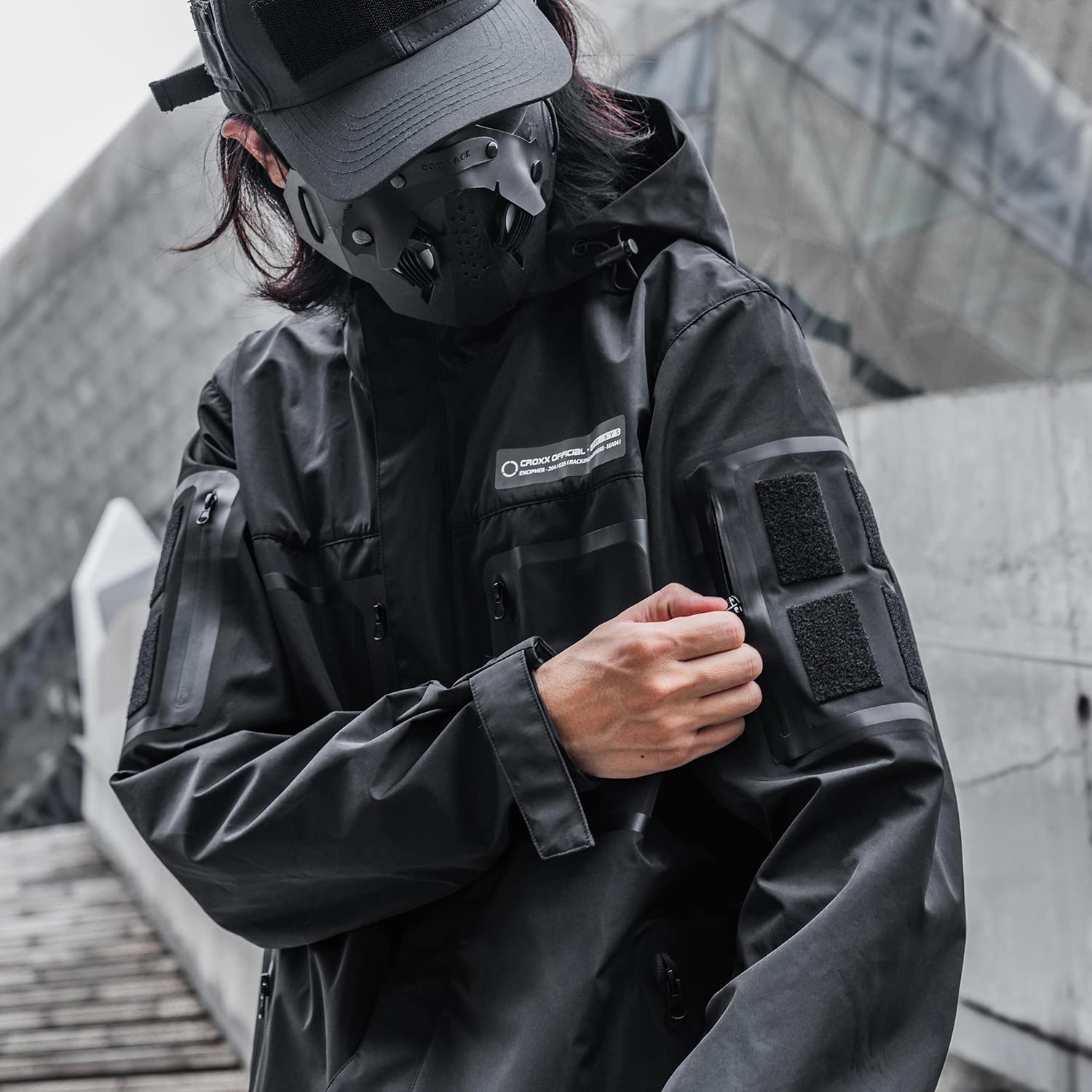 MFCT Men's Tactical Combat Jacket - Waterproof, Lightweight, Durable Outdoor Military Jacket for Hiking, Camping & Airsoft