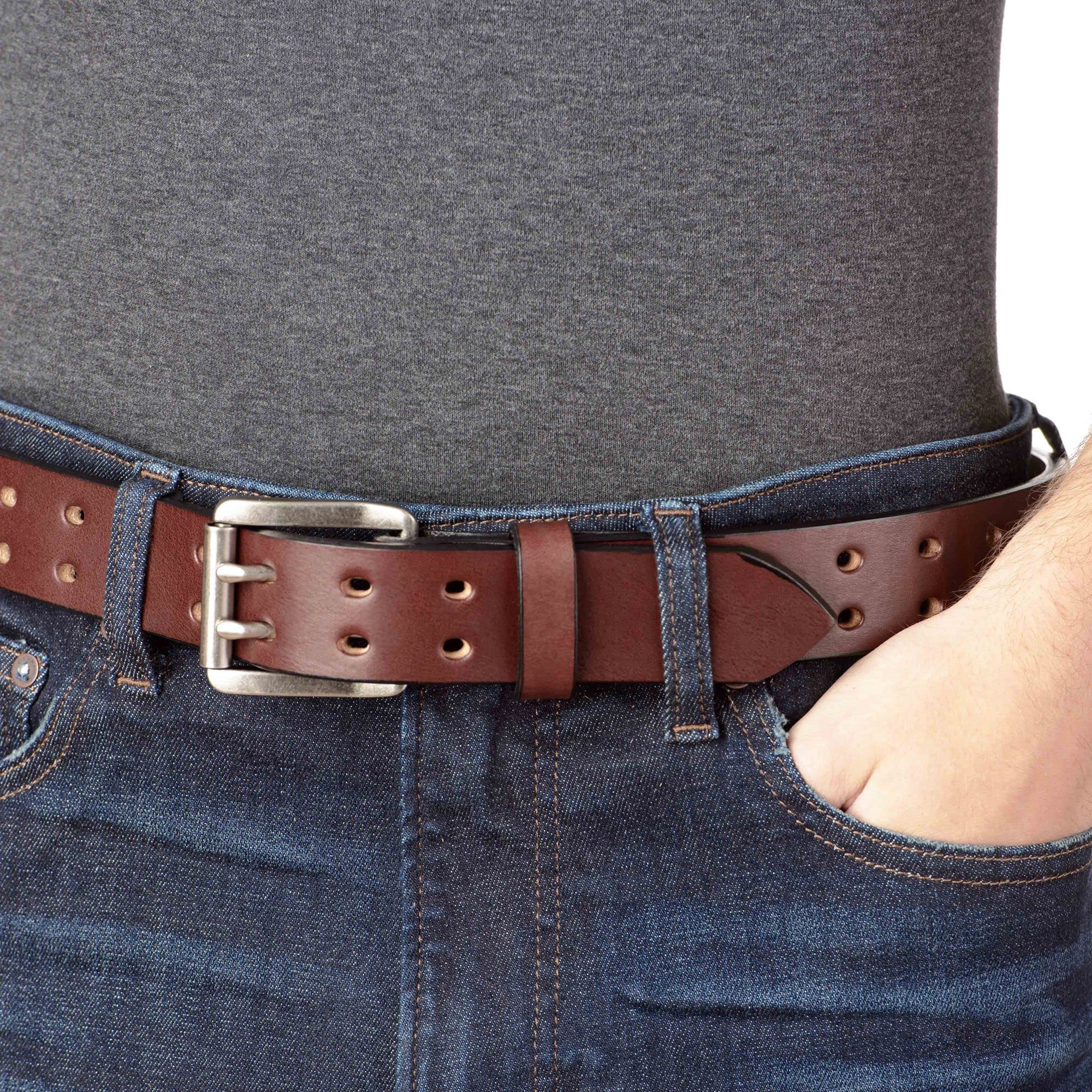 Premium Bullhide Leather Belt for Men - 1.50