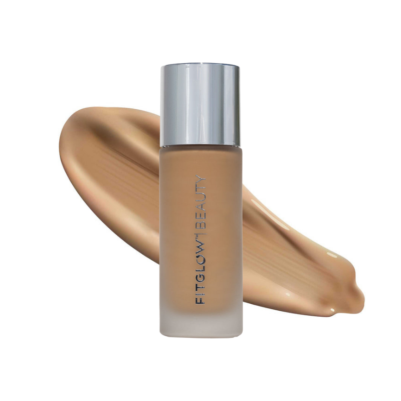 Fitglow Beauty Liquid Foundation - Natural Full Coverage Makeup for Flawless Skin | Perfect for Daily Wear & Special Occasions