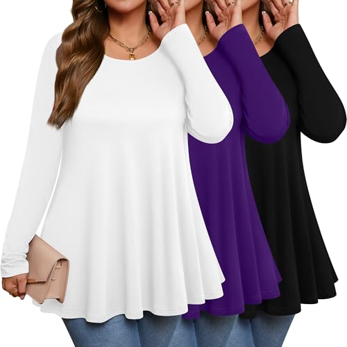 Black, Purple, White