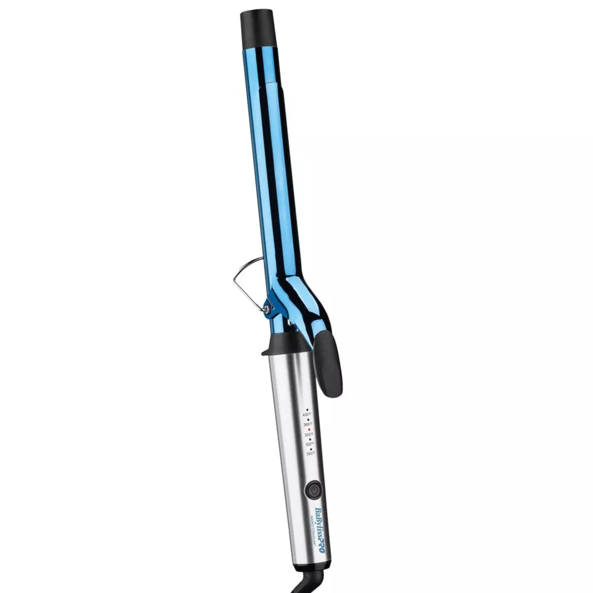BabylissPRO Nano Titanium 1 Inch Extended Barrel Curling Iron - Professional Hair Styling Tool for Long Lasting Curls & Waves (Model BNTW100XLUC) - Perfect for Salon, Wedding & Everyday Styling