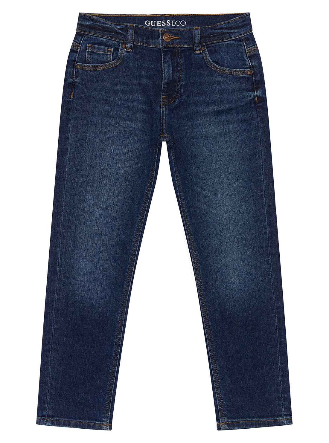 Blue Denim Straight Leg Pants for Women - Classic 5-Pocket Design, Comfortable Stretch Fit (Size 2-7) - Perfect for Casual Wear, Office & Everyday Outfits