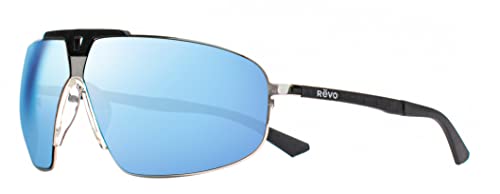 Shiny Chrome Frame With Blue Water Lens