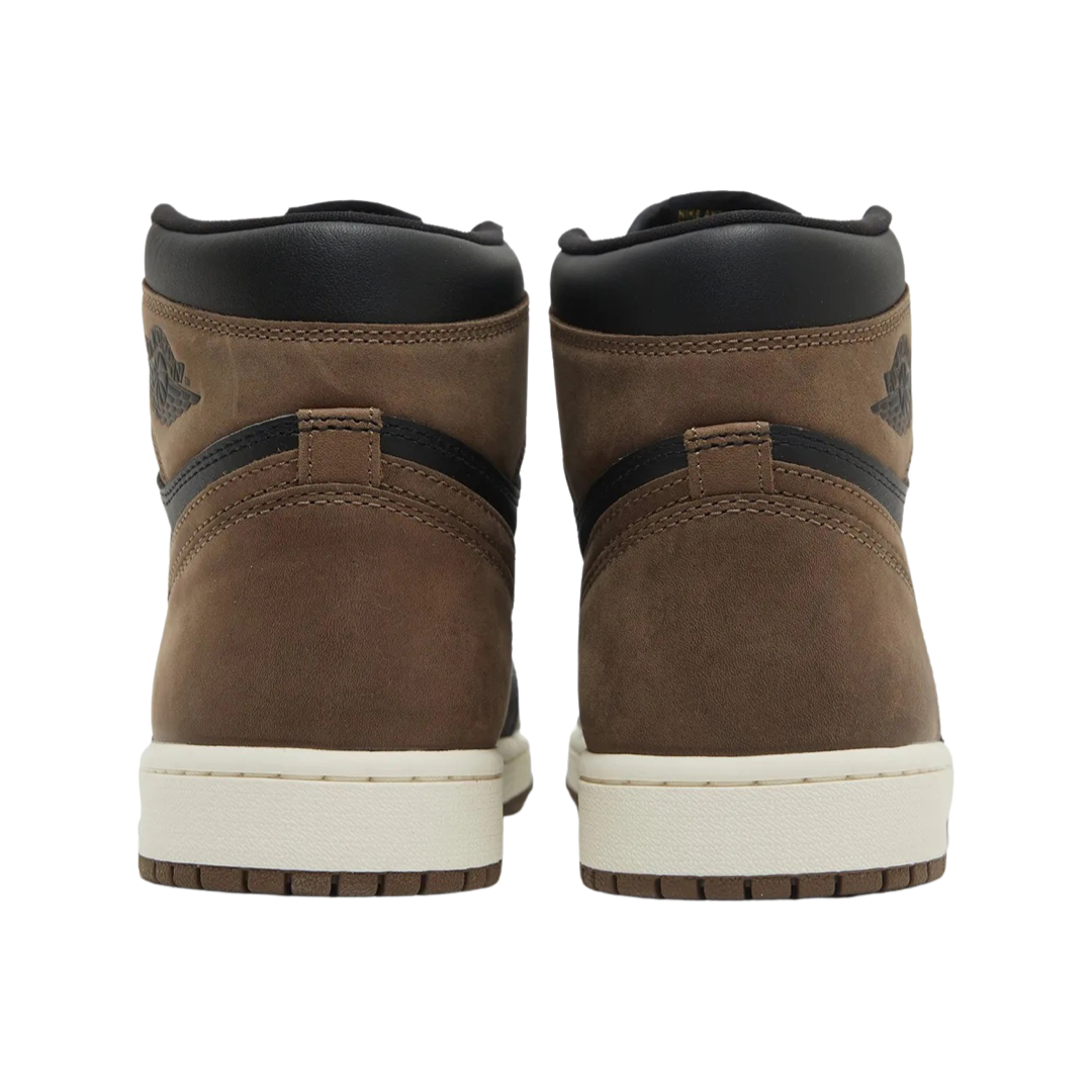 Air Jordan 1 Retro High OG Sneakers - Black Metallic Gold Palomino Colorway - Men's Basketball Shoes for Streetwear & Casual Outfits