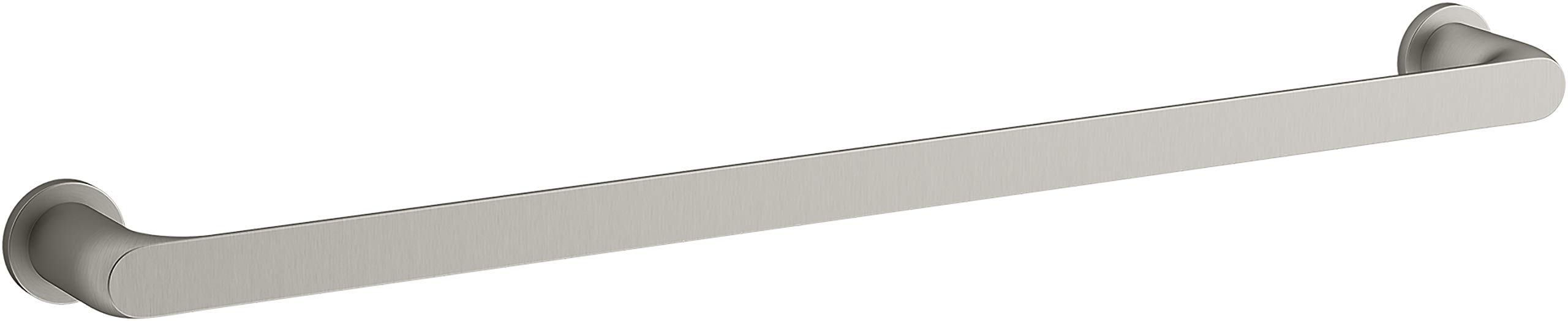 Kohler 97495-BN Avid 24-Inch Brushed Nickel Towel Bar - Bathroom Wall Mounted Towel Rack for Modern & Traditional Home Decor