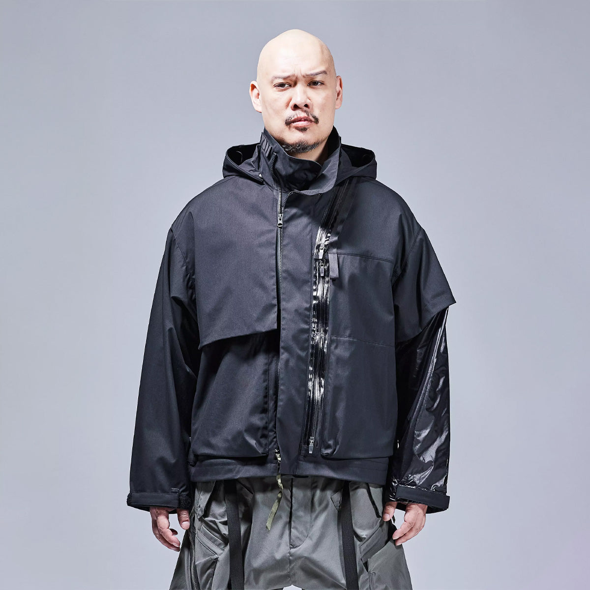 Acronym J115K E Black Jacket - Stylish & Durable Men's Outerwear for Urban Fashion & Outdoor Adventures