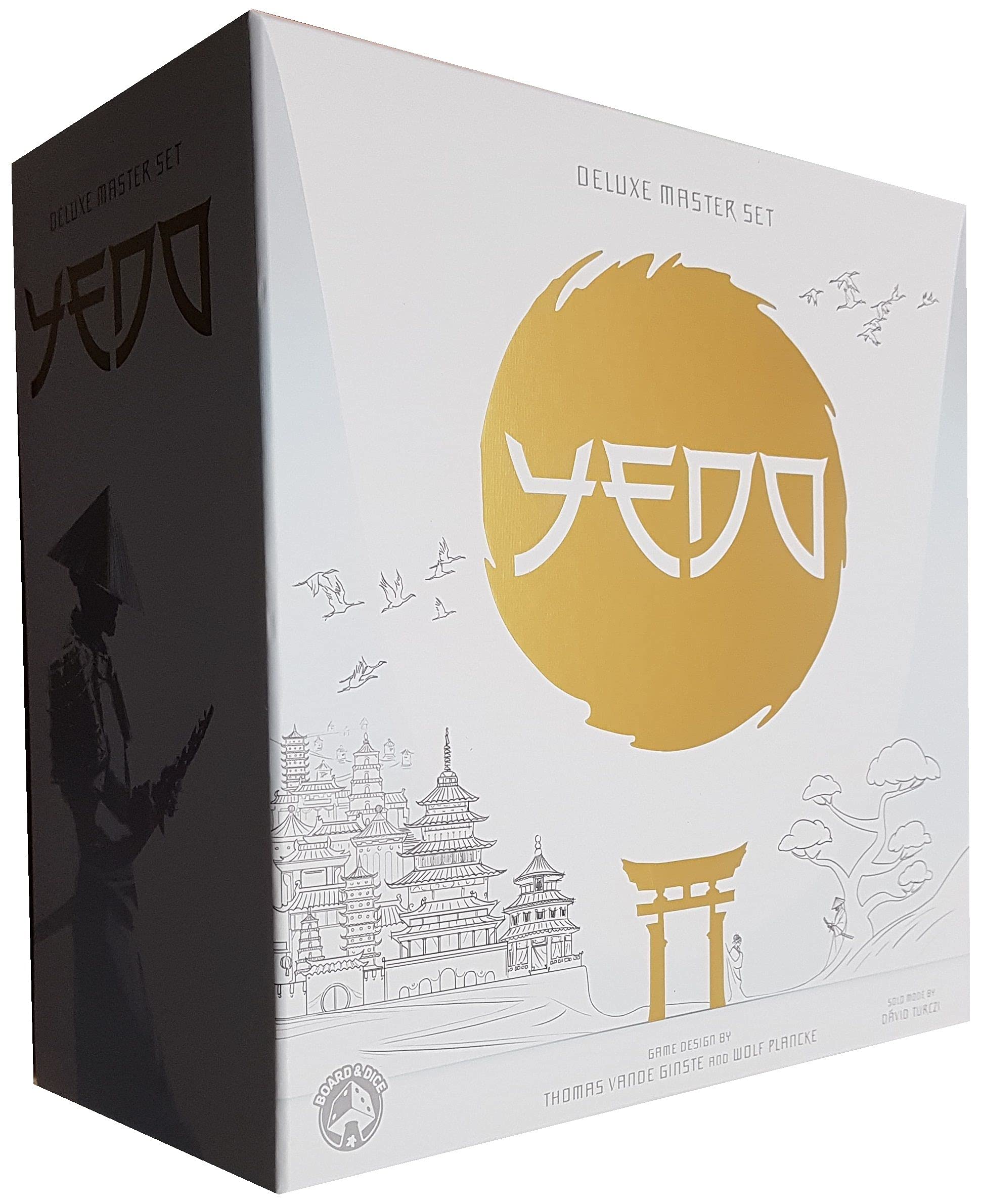 Yedo Deluxe Master Set Strategy Board Game by NSKN Games - Perfect for Family Game Nights & Competitive Play