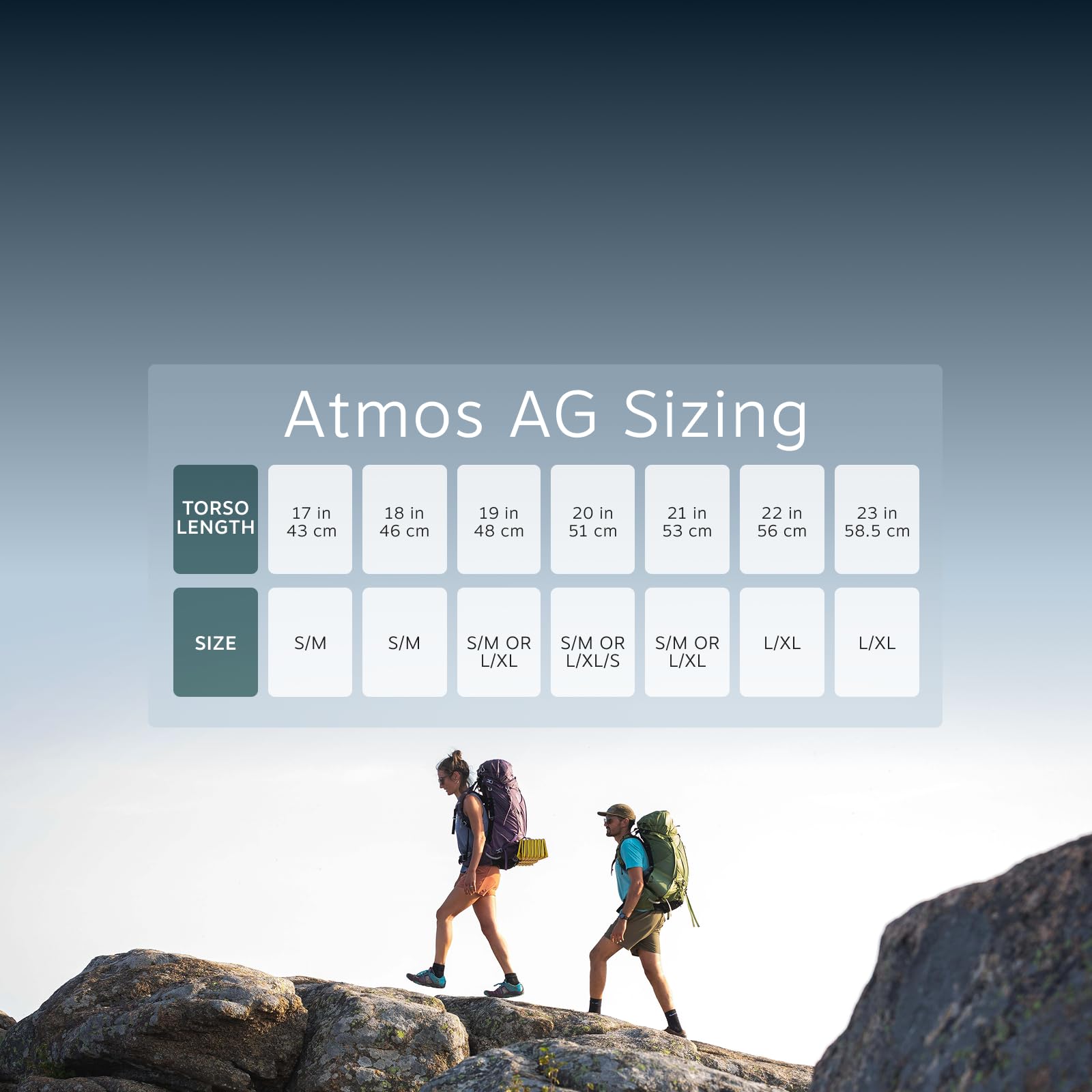 Osprey Atmos AG 65L Men's Hiking Backpack - Lightweight & Adjustable for Backpacking, Travel & Outdoor Adventures - Mythical Green (L/XL)