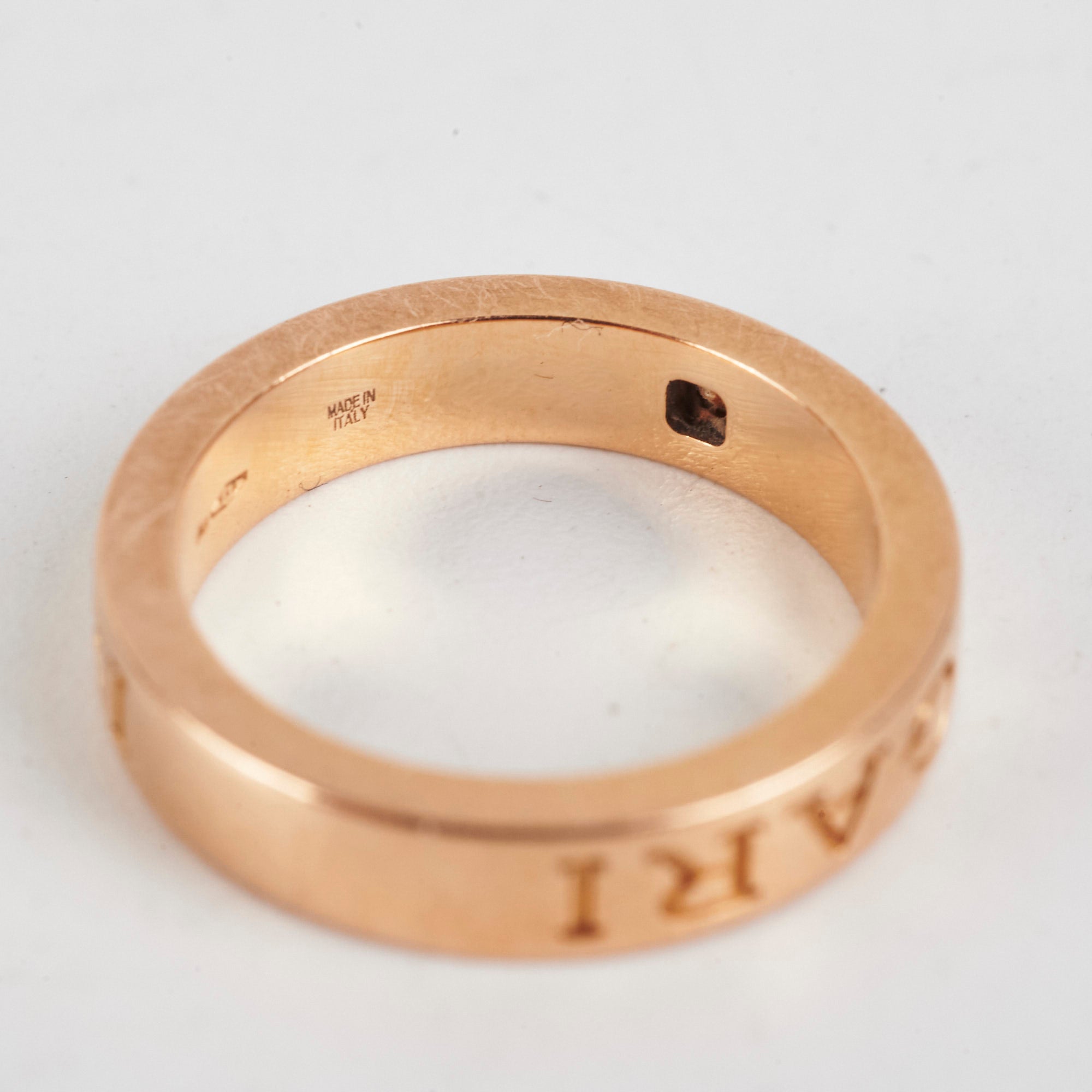 Bvlgari Rose Gold Diamond Ring - Size 51 | Luxury Jewelry for Women, Engagement, Wedding & Special Occasions