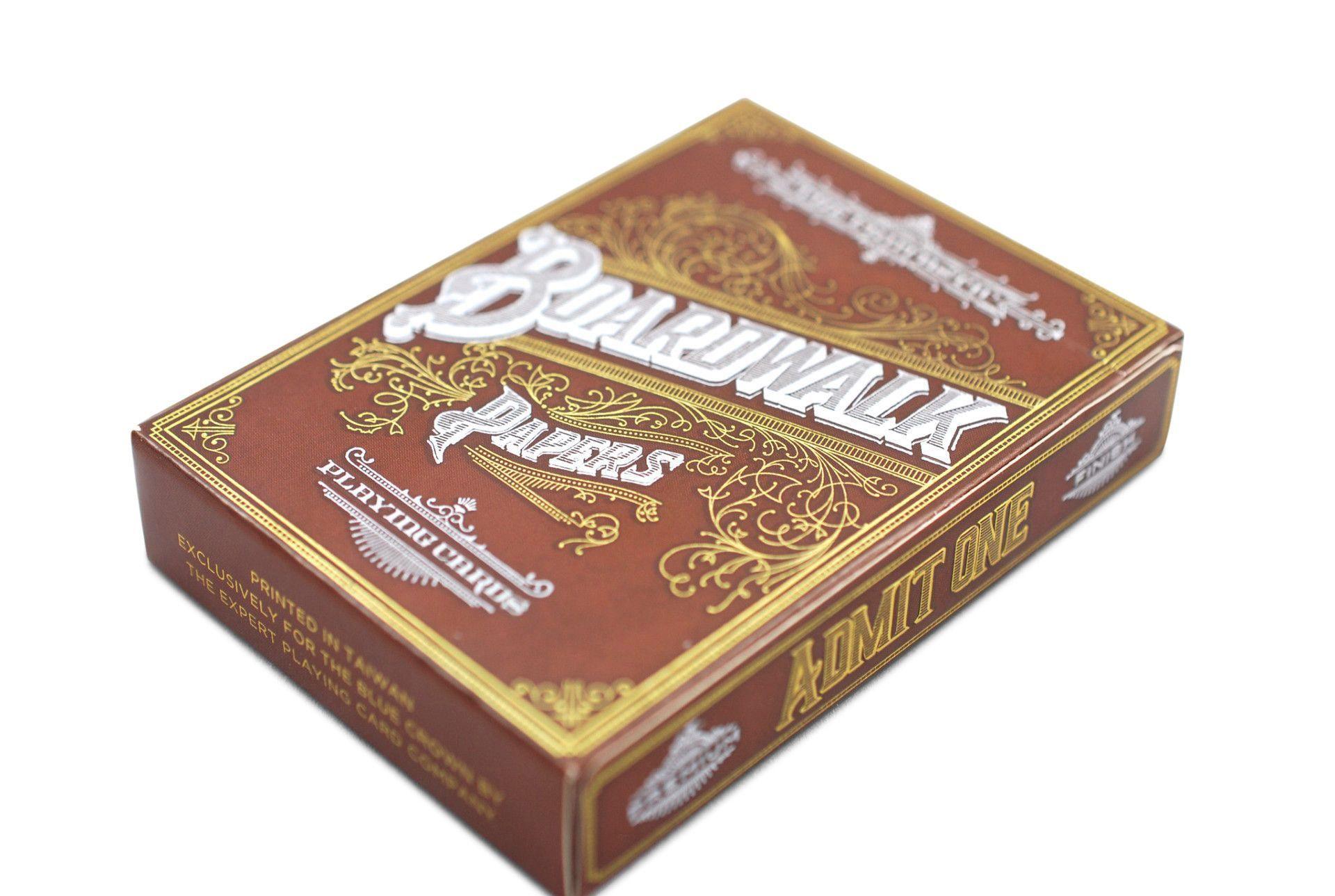 Boardwalk Papers Playing Cards - Premium Quality Poker Cards for Magic Tricks, Card Games, and Collectors - Perfect for Poker Nights, Casino Parties, and Family Game Evenings