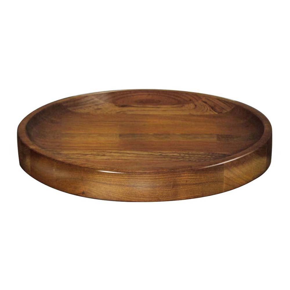 Premium Zelkova Variety Plate - Handcrafted Wooden Serving Tray for Sushi, Cheese & Charcuterie | Elegant Dining & Entertaining Tableware
