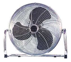 EWI EGPF381X 12 Inch High Velocity Air Circulator Fan - 220V Powerful Cooling for Home, Office & Workspaces | Quiet & Energy Efficient