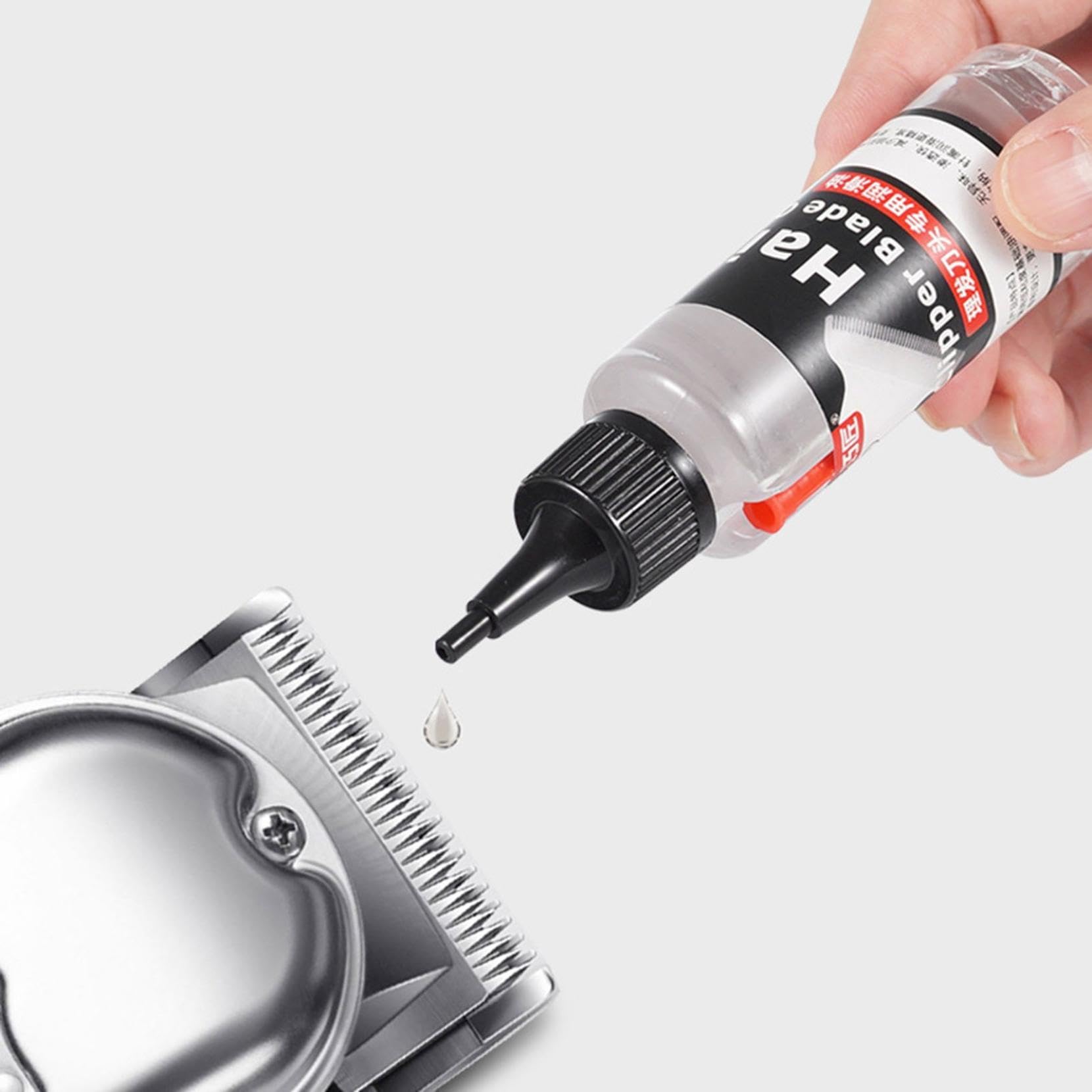 Premium Hair Clipper Oil - 60ml Tasteless Lubricating Oil for Hair Trimmers & Shavers | Extends Blade Life & Reduces Friction | Ideal for Home Barbering & Professional Salon Use