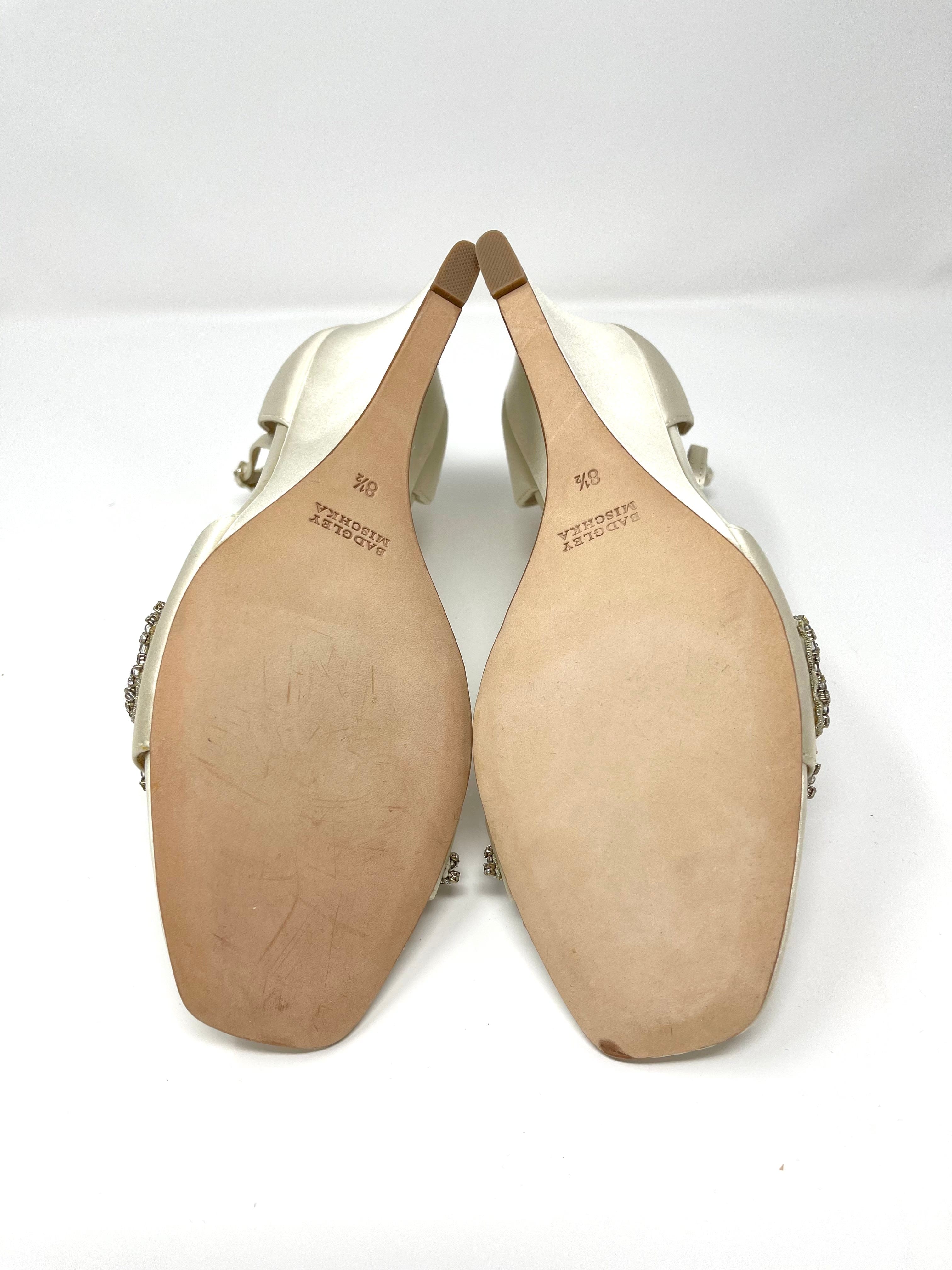 Badgley Mischka Aliyah Women's Heels Size 8.5 - Elegant Evening Shoes for Weddings, Parties & Special Occasions