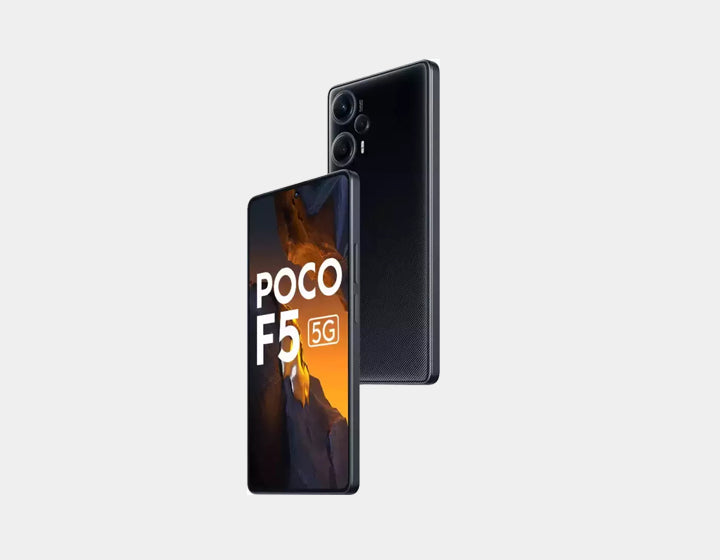 Xiaomi Poco F5 5G Smartphone - 256GB ROM 12GB RAM - Dual SIM GSM Unlocked (Black) - Fast Performance for Gaming, Streaming & Productivity