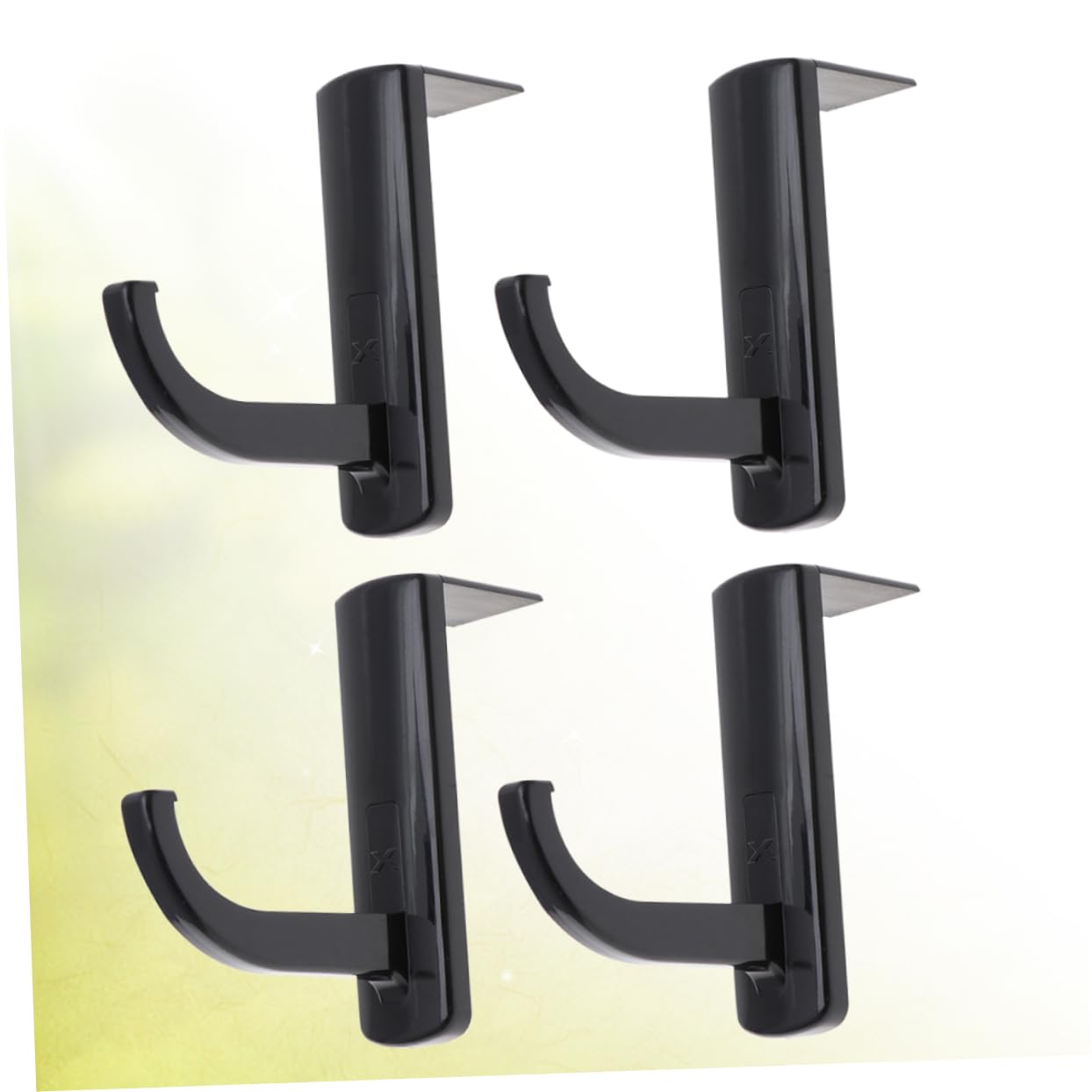 Hemobllo 8-Pack Headphone Stand Holder - Premium Headset Hanger Hook with Non-Slip Base, Space-Saving Desk Organizer for Gaming Headsets, Office, Studio & Home Use - Perfect for Computer, PS5, Xbox Setup
