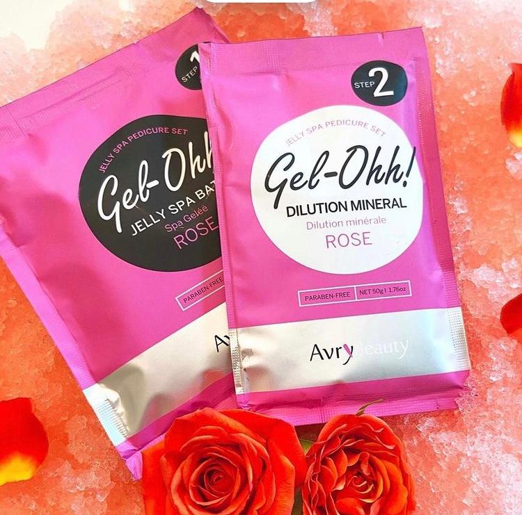 AVRY Valentine's Rose Jelly Pedicure Kit - Exfoliating Foot Mask & Moisturizing Socks for Soft Feet - Perfect for Spa Day, Self Care & Gift Giving