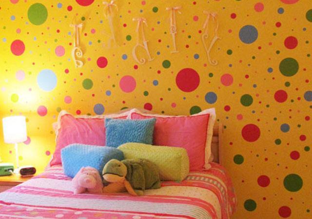 Fun Polka Dot Wall Stickers for Kids Rooms - Removable Decals for Nursery, Bedroom & Playroom Decor - Perfect for Boys and Girls Wall Art