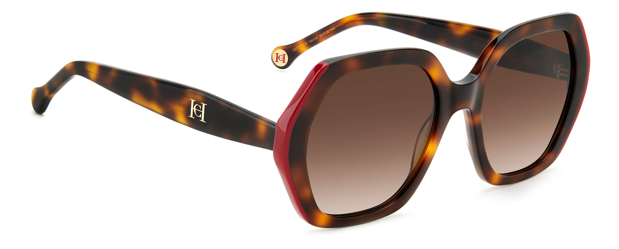 Carolina Herrera HER 0181/S Women's Designer Sunglasses - UV Protection Luxury Fashion Shades for Beach, Driving & Outdoor Activities