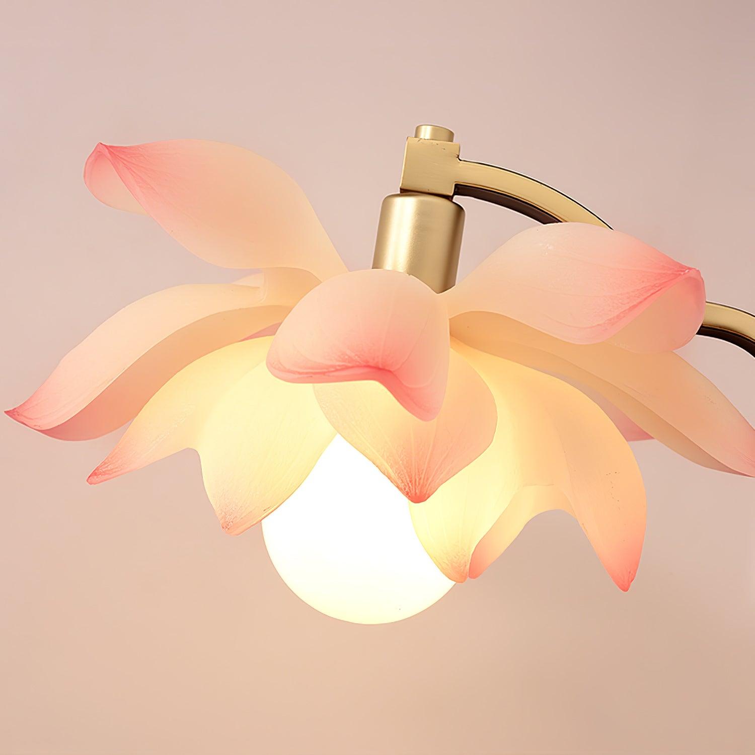 Modern Lotus Table Lamp - Elegant Bedside & Living Room Lighting for Home Decor - Perfect for Bedrooms, Offices, and Cozy Reading Nooks