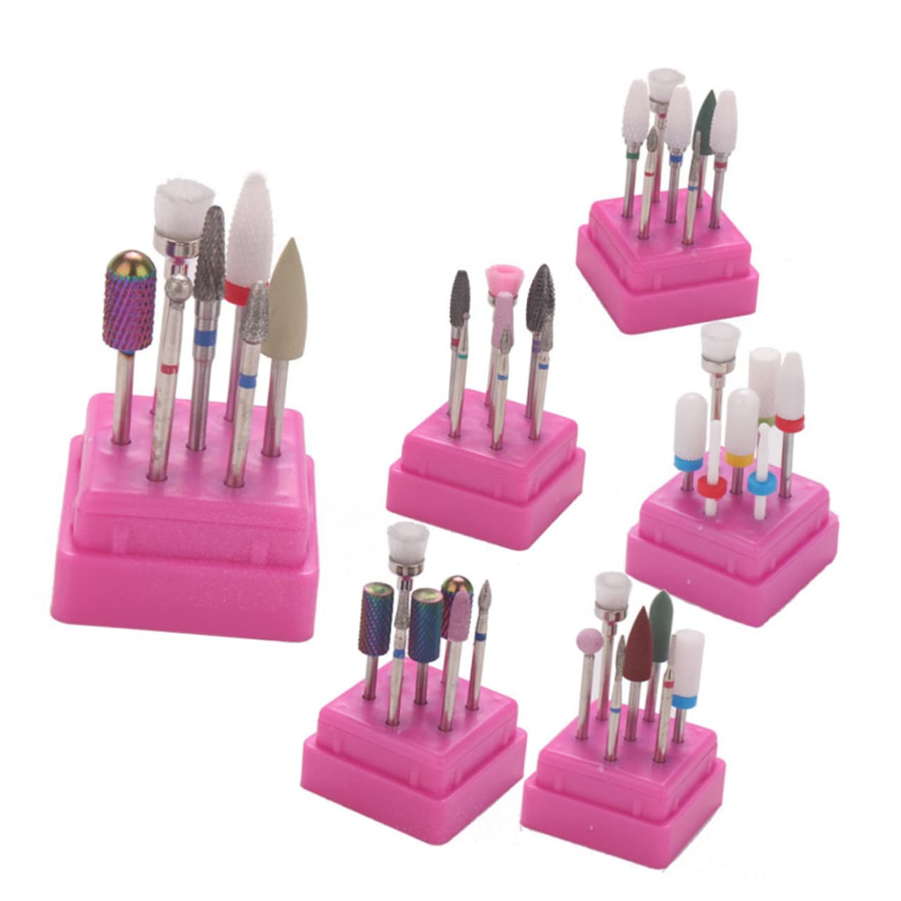 Minkissy 7pcs Electric Nail Kit Set for Acrylic & Gel Manicure at Home