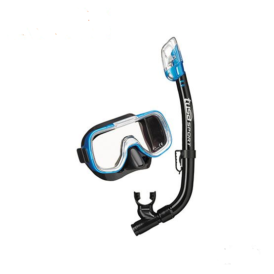 TUSA Mini Kleio Junior Mask and Snorkel Set for Kids - Comfortable Snorkeling Gear for Swimming, Beach & Pool Adventures - Perfect for Young Explorers