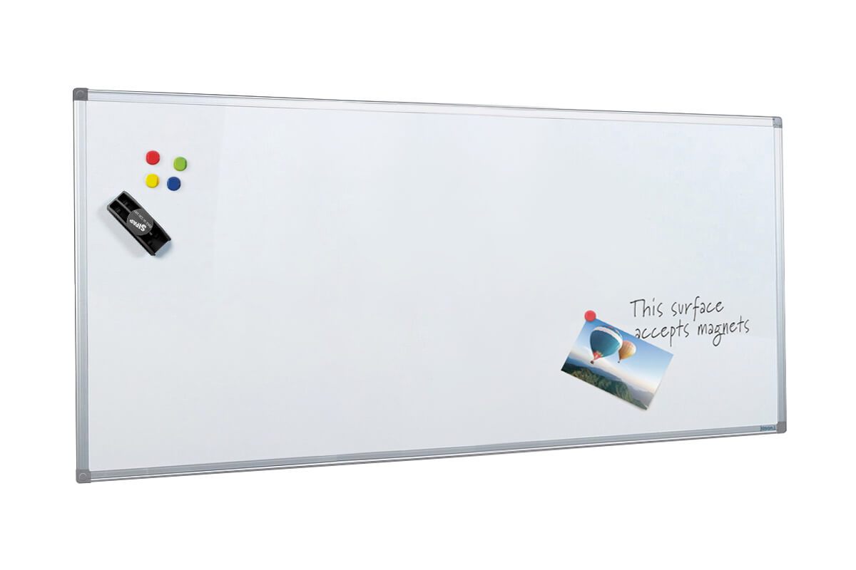 JasonL 3000mm Wide Commercial Magnetic Whiteboard with Silver Frame - Perfect for Offices, Classrooms & Conference Rooms - Fast Delivery in Sydney Metro