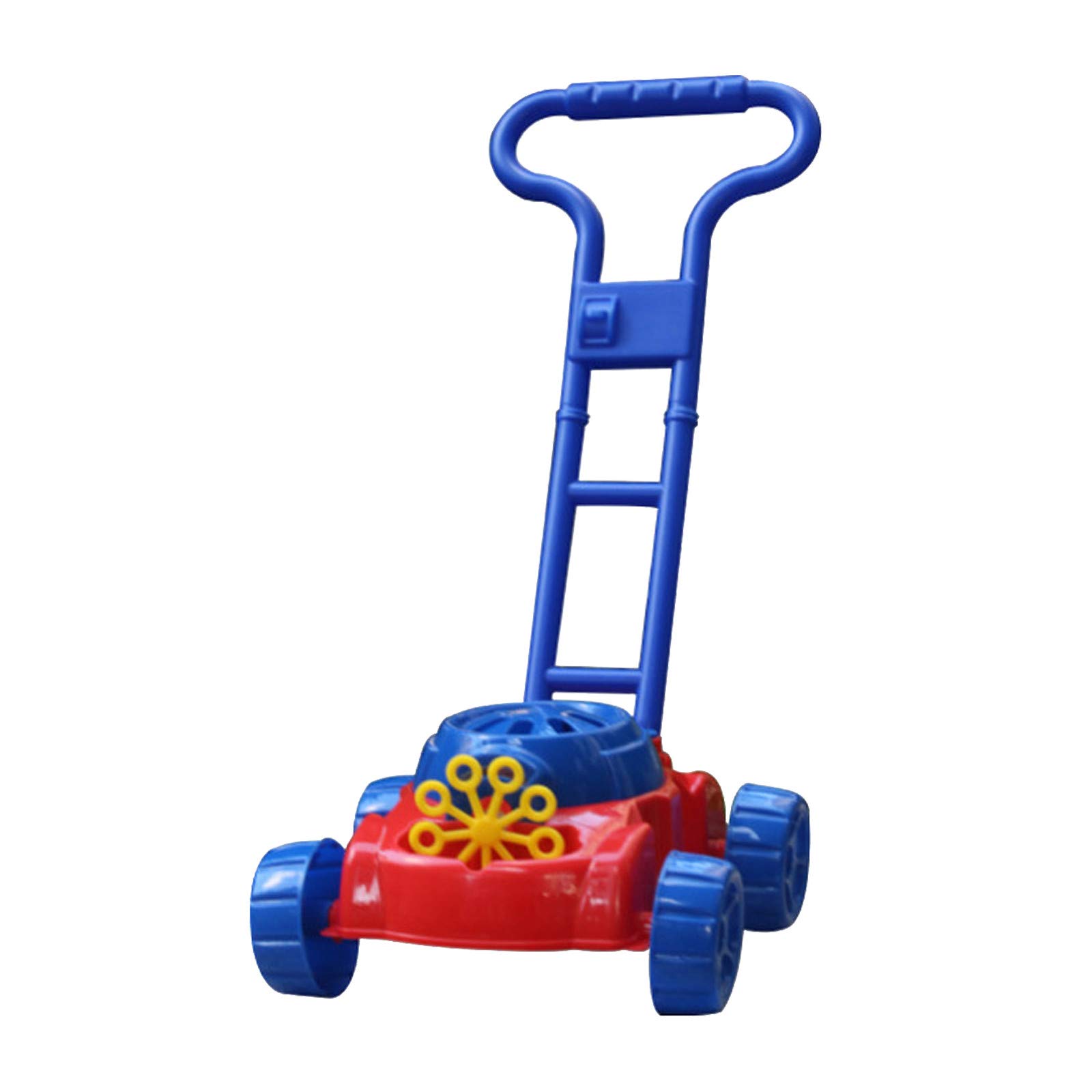 Boddenly Automatic Bubble Blower Machine for Kids - 118ml Bubble Solution Tank, Outdoor Lawn Bubble Maker Toy for Boys & Girls (Blue) - Perfect for Summer Parties, Backyard Play & Outdoor Activities