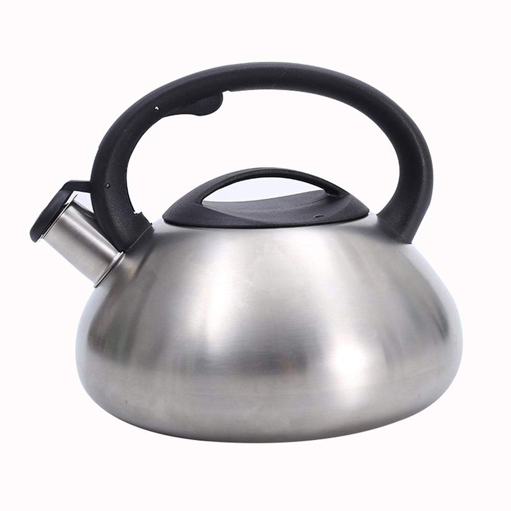 Premium Stainless Steel Whistling Tea Kettle - 3L Capacity, Heat-Resistant Handle, Rustproof & Insulated Design for Stovetop Use - Perfect for Home, Office, Camping & Outdoor Cooking Accessories