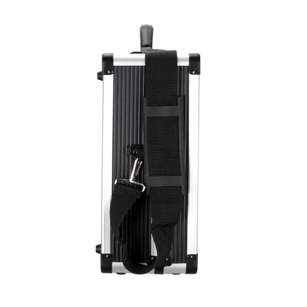 Professional Barber Carrying Case - Salon Hair Cutting Grooming Kit Organizer for Clippers, Scissors & Barber Tools | Portable Stylist Tool Box for Travel & Salon Storage (D)